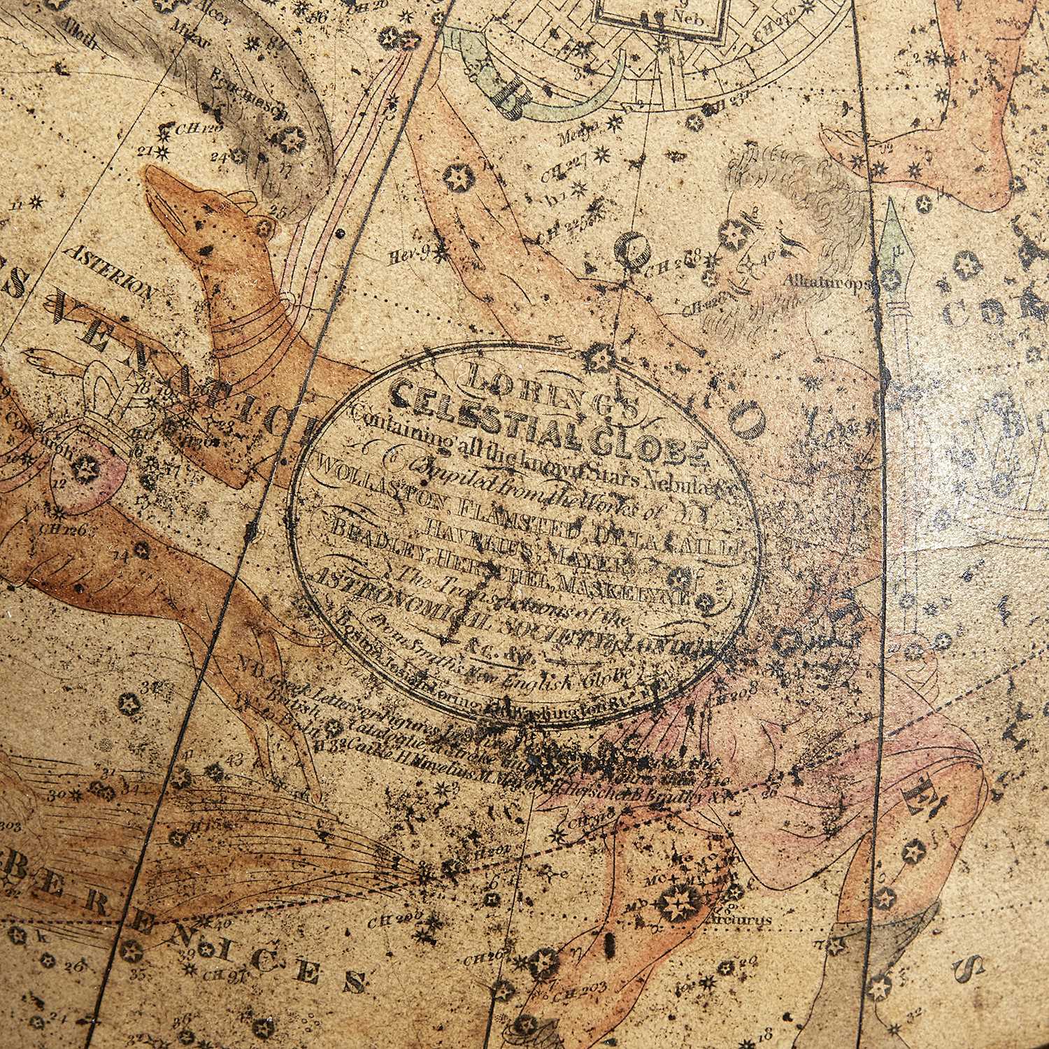 Loring's Terrestrial and Celestial Table Globes. - Image 6