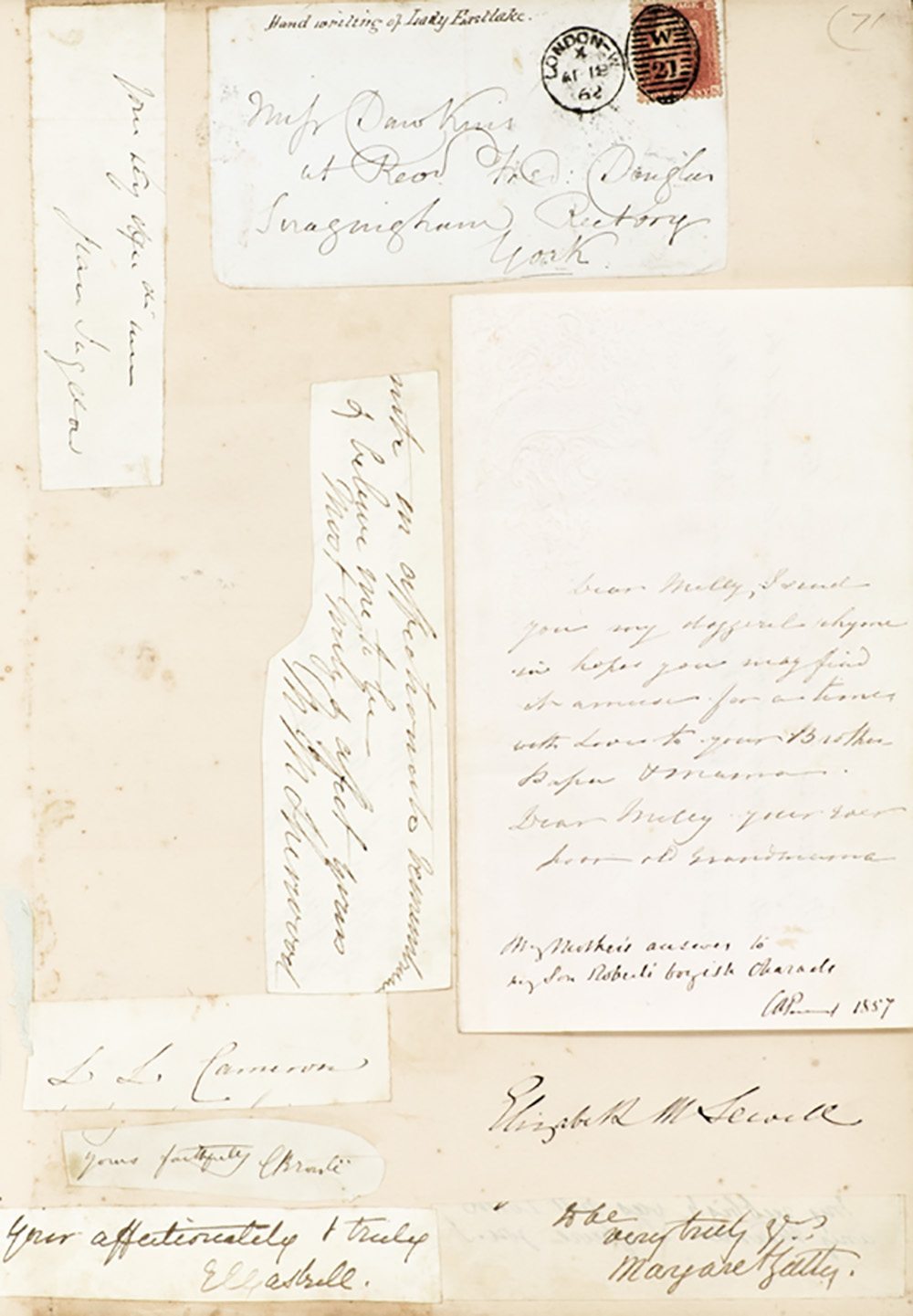 Charlotte Bronte Signature.