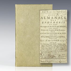 Poor Richard's Almanack.