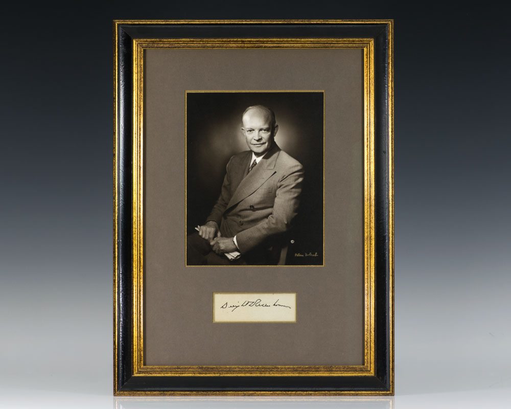 Dwight D. Eisenhower Signature.