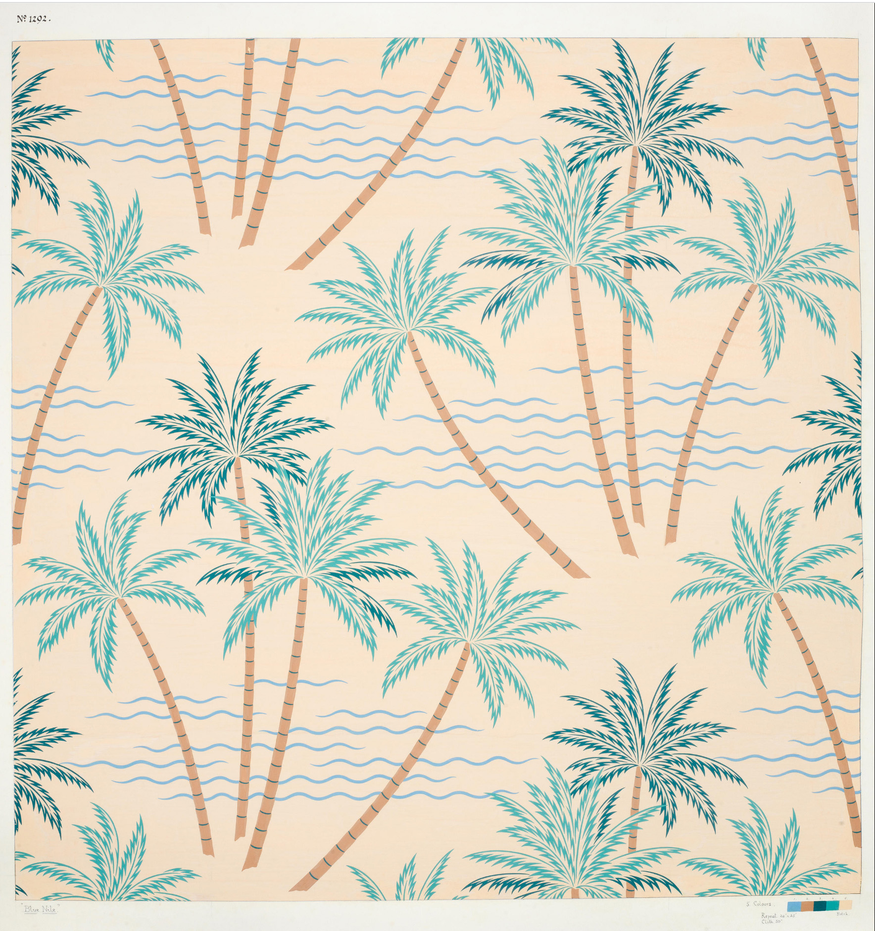 Cecil Henry Judge Original Textile Design Collection.