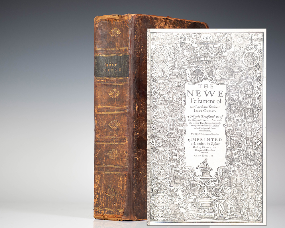 [The King James “She” Bible]. The Holy Bible: Conteyning the Old Testament, and the New: Newly translated out of the Originall Tongues: and with the former Translations diligently compared and reuised by his Maiesties speciall Comandement. Appointed to be Read in Churches.