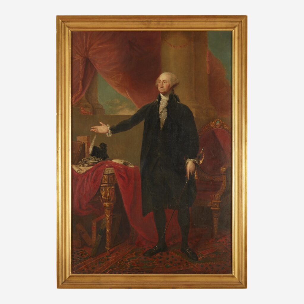 The Lansdowne Portrait of George Washington.