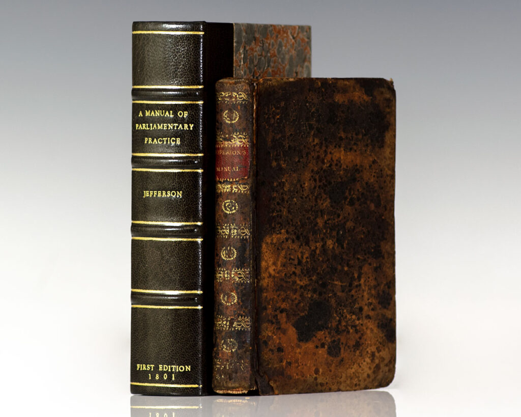 A Manual of Parliamentary Practice. For the Use of the Senate of the United States.