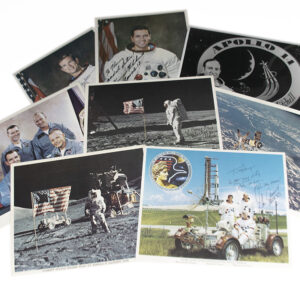 Apollo Astronauts Signed Photograph Collection.