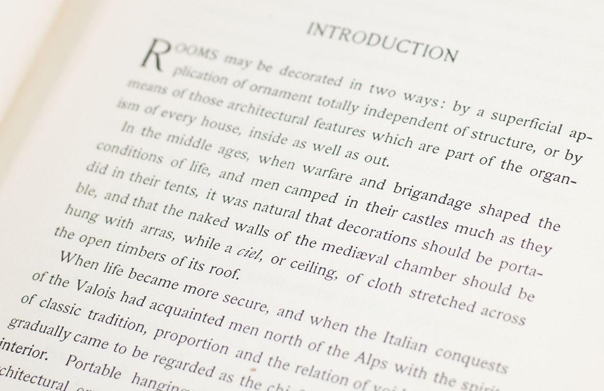 The Decoration of Houses.