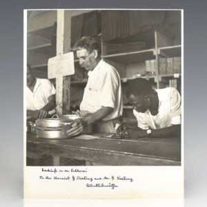 Albert Schweitzer Autograph Signed Photograph.