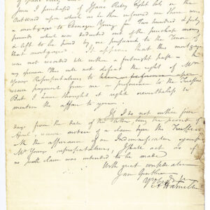 Alexander Hamilton Autograph Letter Signed.
