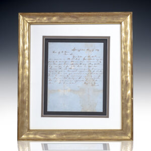 Abraham Lincoln Autograph Letter Signed.