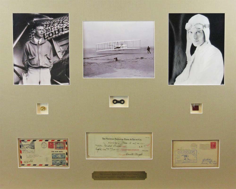 Charles A. Lindbergh, Orville Wright & Amelia Earhart Archive.