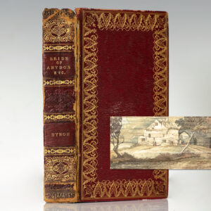The Works of the Right Hon. Lord Byron. [Fore-edge Painting].