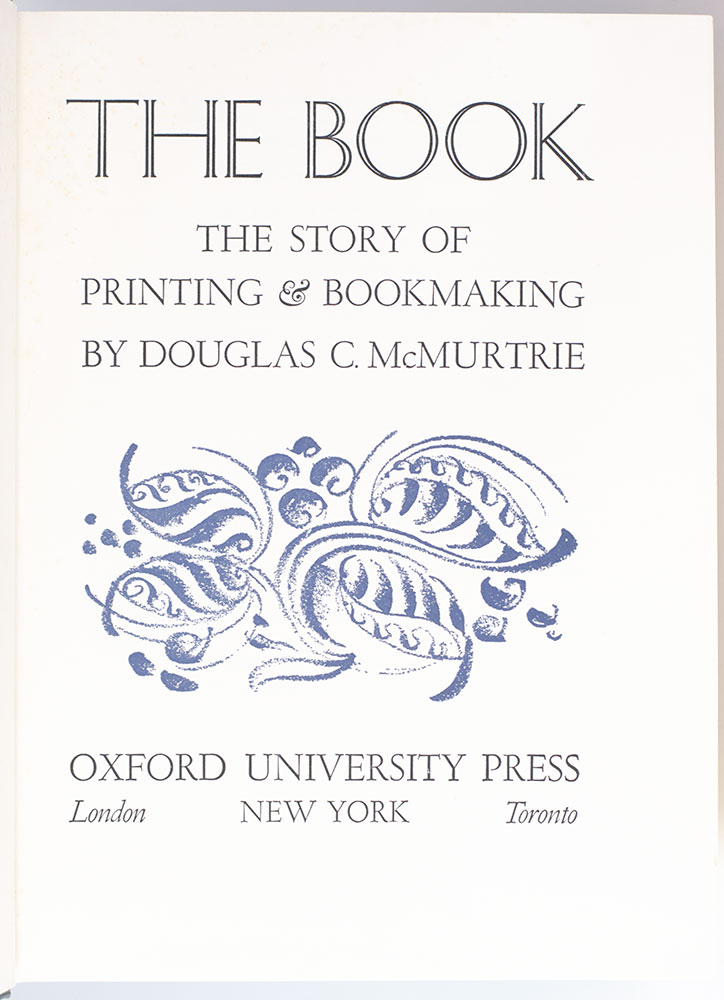 The Book: The Story of Printing & Bookmaking.