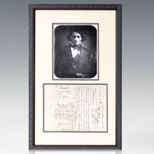 Rare 1885 property deed signed by famed abolitionist Frederick Douglass as Recorder of Deeds for Washington, D.C.