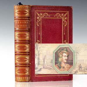 The Poetical Works of Lord Byron. [Fore-edge Painting].