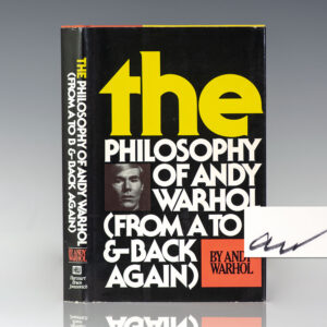 The Philosophy of Andy Warhol (From A to B and Back Again).