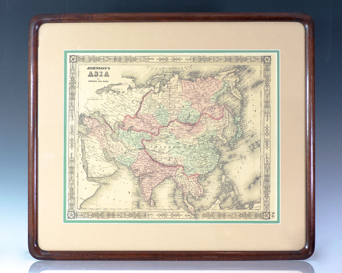Johnson’s Map of Asia.