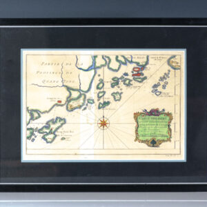 Carte Des Isles Qui Sont a l'Embouchure de la Riviere de Canton. [Eighteenth Century Map Of The Islands Which Are At The Mouth Of The Canton River].
