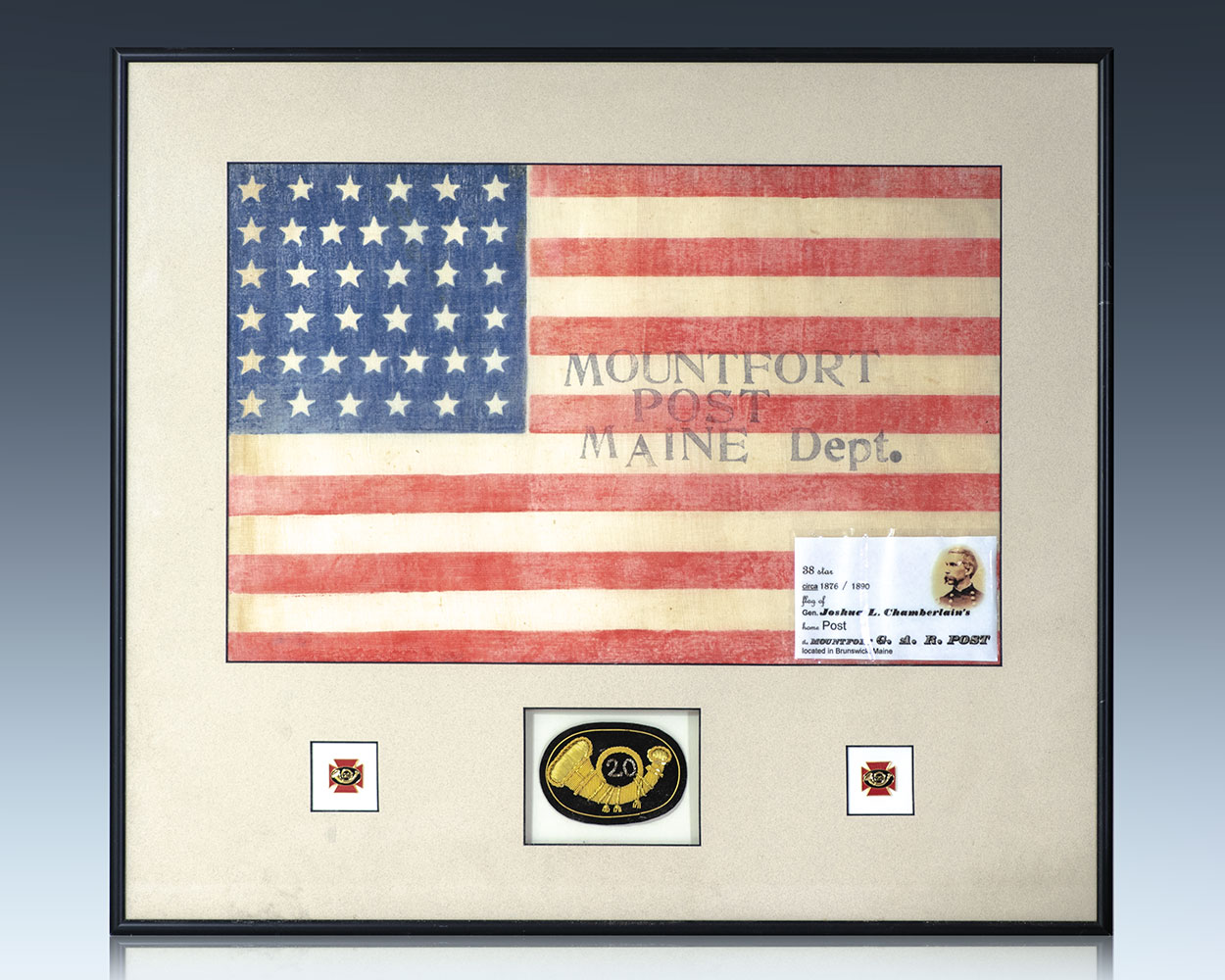 Thirty-Eight Star American Flag.