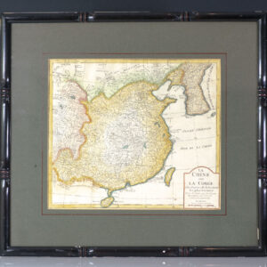 La Chine avec La Coree et les Parties de la Tartarie. [Jacques-Nicolas Bellin Eighteenth Century Map of China with Korea and Parts of Tartary].