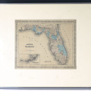 Johnson's Map of Florida.
