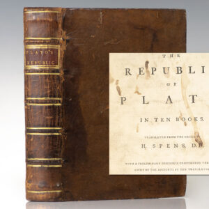 The Republic of Plato In Ten Books.