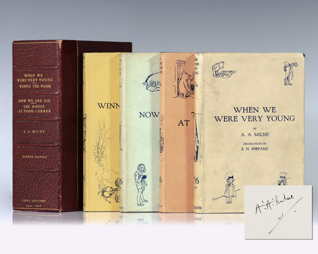 The Four Pooh Books: When We Were Very Young; Winnie-The-Pooh; Now We Are Six; The House At Pooh Corner.