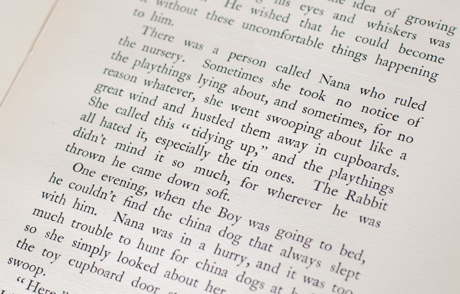 The Velveteen Rabbit or How Toys Become Real.