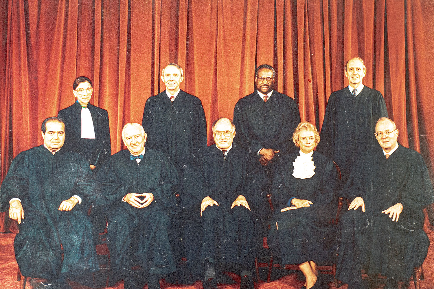 Rehnquist Supreme Court Signed Engraving.