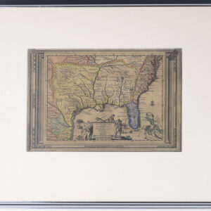 La Floride, Suirvant les Nouvelles Observations de Messrs de l'Academie Royale des Sciences, etc. [17th Century Map of Florida and America].