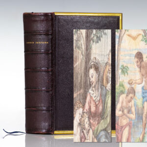 The Book of Common Prayer and Administration to the Sacraments, and Other Rites and Ceremonies of the Church, According to the Use of The United Church of England and Ireland: Together with the Proper Lessons For Sundays and Other Holy-Days. [Double Fore-edge Painting].