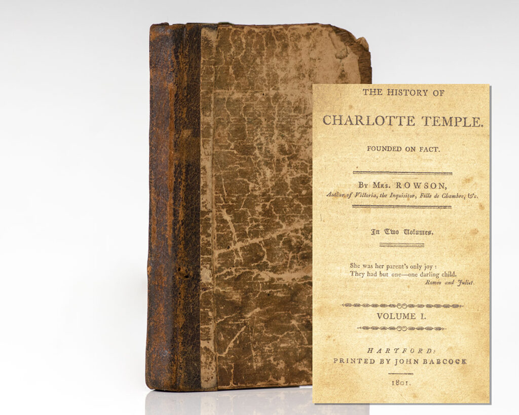 The History of Charlotte Temple. Founded on Fact.