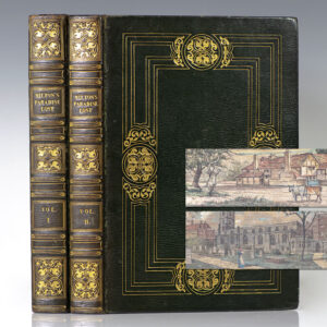 The Paradise Lost of Milton. [Fore-edge Painting].