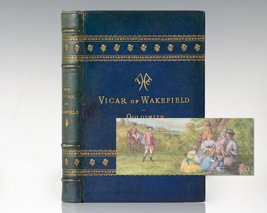 The Vicar of Wakefield: A Tale. [Fore-edge Painting].