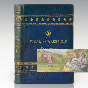 The Vicar of Wakefield: A Tale. [Fore-edge Painting].