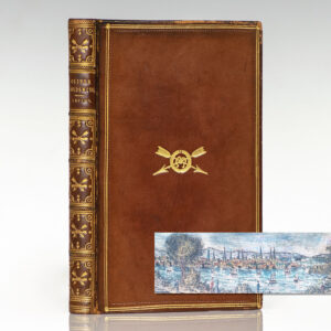 Oliver Goldsmith: A Biography. [Fore-edge Painting].