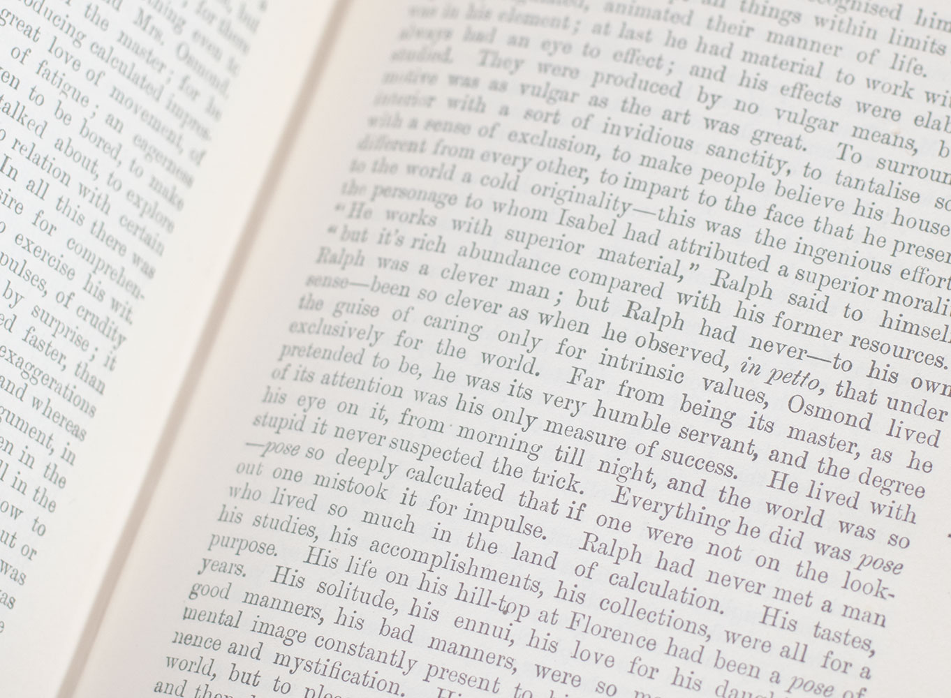 The Portrait of a Lady.