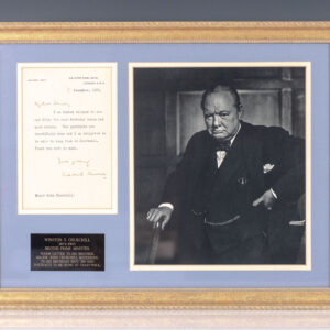 Winston S. Churchill Typed Letter Signed.