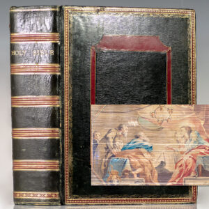 The Holy Bible, Containing the Old and New Testaments: Translated out of the Original Tongues: and with the Former Translations Diligently Compared and Revised, By His Majesty's Command. [Fore-edge Painting].