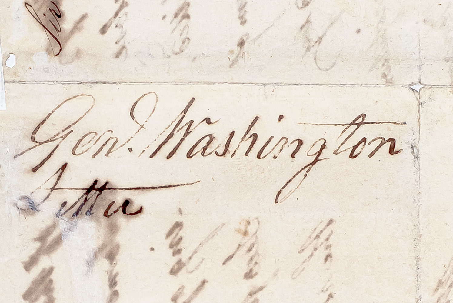 George Washington Autograph Letter Signed.