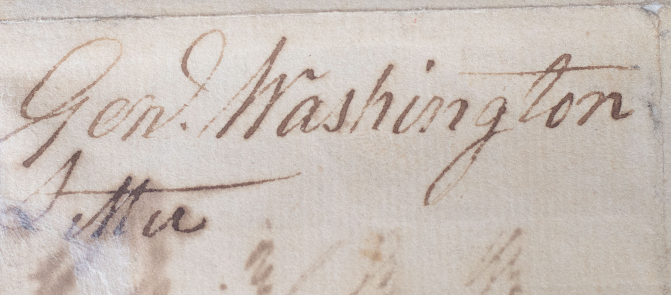 George Washington Autograph Letter Signed.