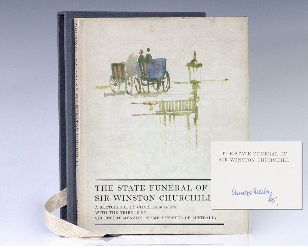 The State Funeral of Sir Winston Churchill: A Sketchbook by Charles Mozley.