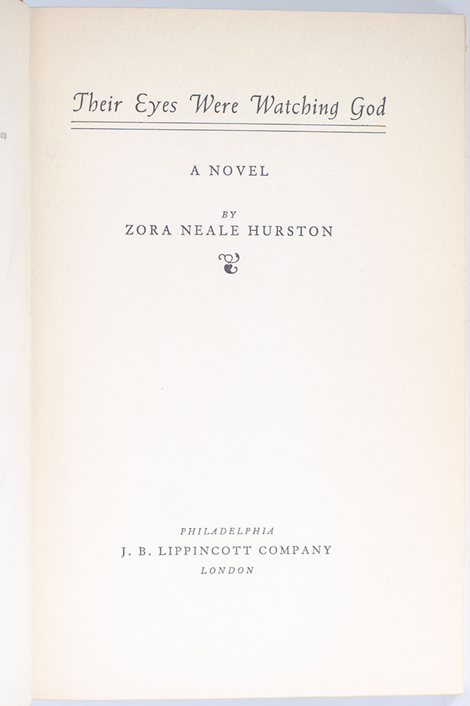 Their Eyes Were Watching God.