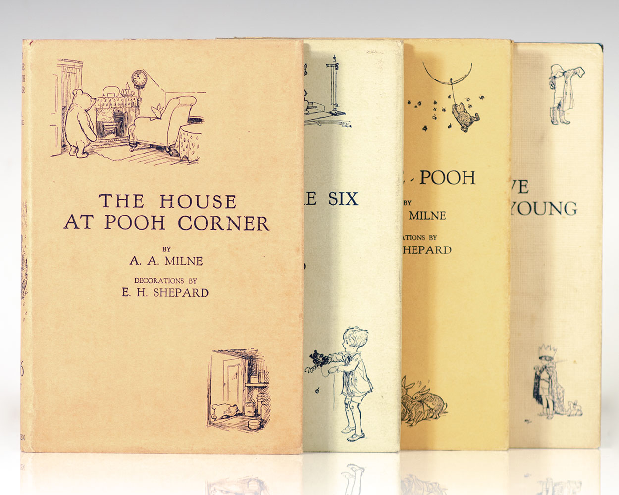 The Four Pooh Books: When We Were Very Young; Winnie-The-Pooh; Now We Are Six; The House At Pooh Corner.