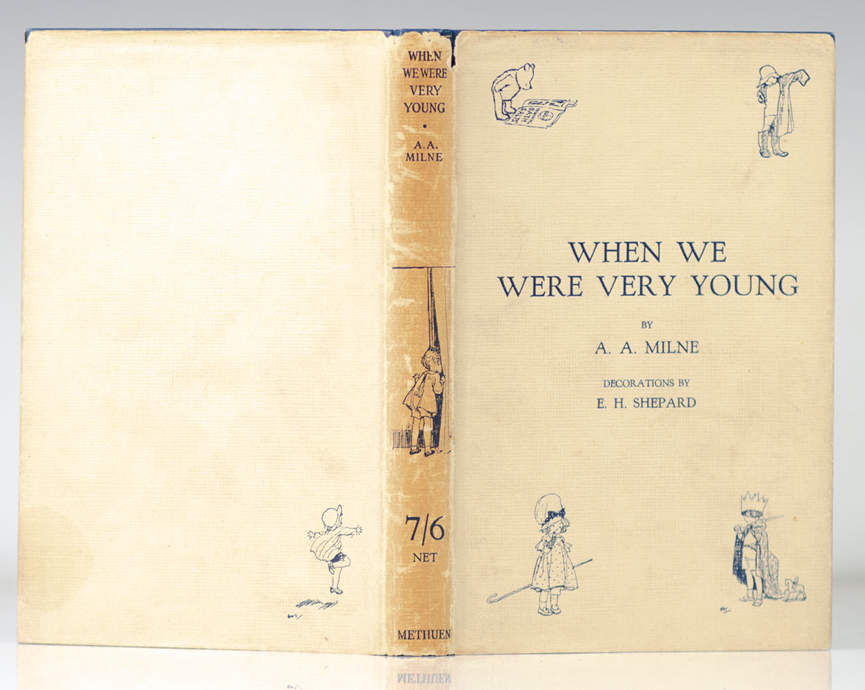 The Four Pooh Books: When We Were Very Young; Winnie-The-Pooh; Now We Are Six; The House At Pooh Corner.