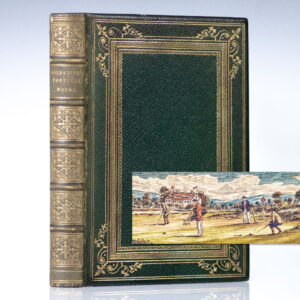The Poetical Works of Oliver Goldsmith, M.B. and Professor of Ancient History in the Royal Academy of the Arts. [Fore-edge Painting].