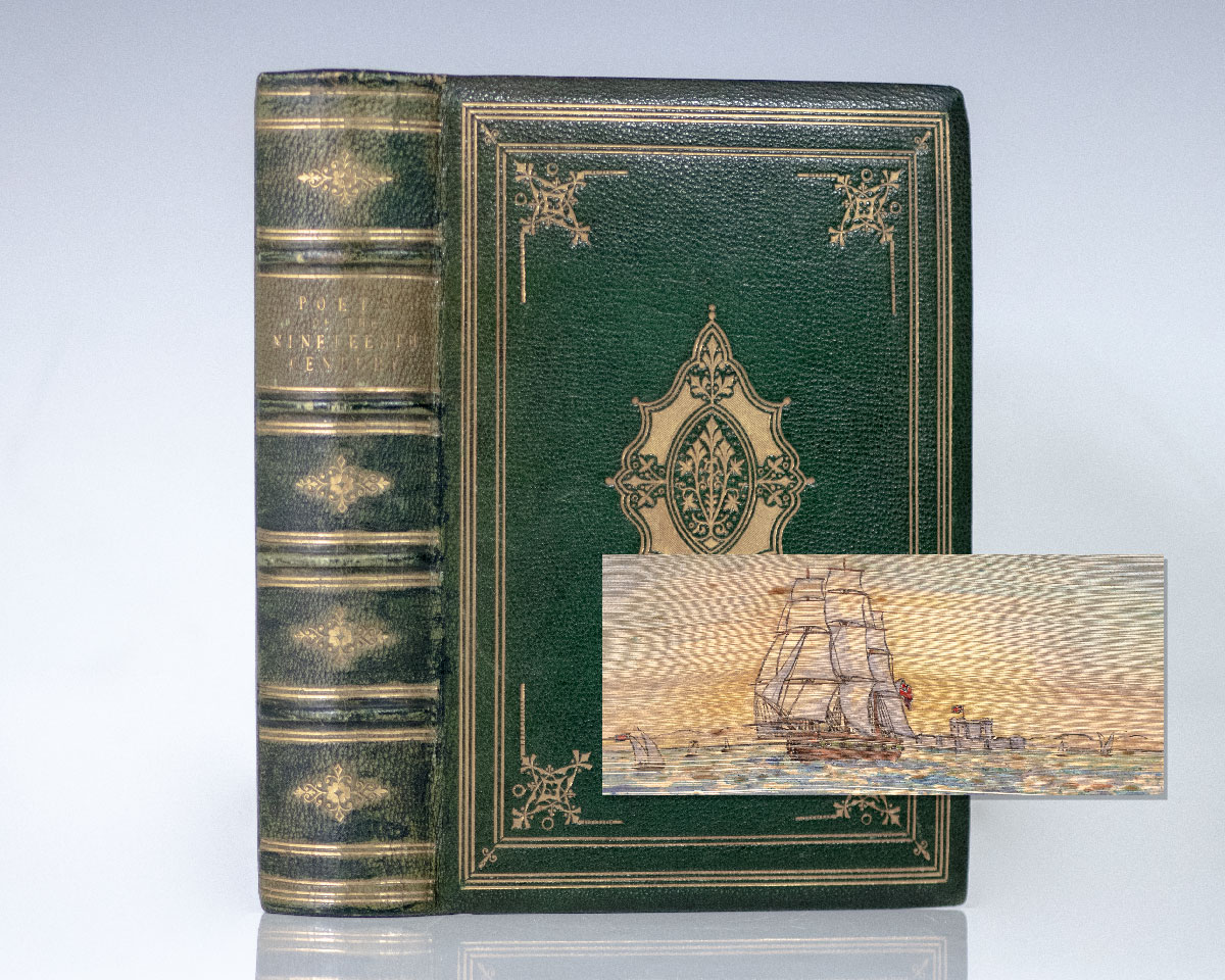 The Poets of the Nineteenth Century. [Fore-Edge Painting].