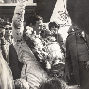 Jim Clark Signed Photograph.