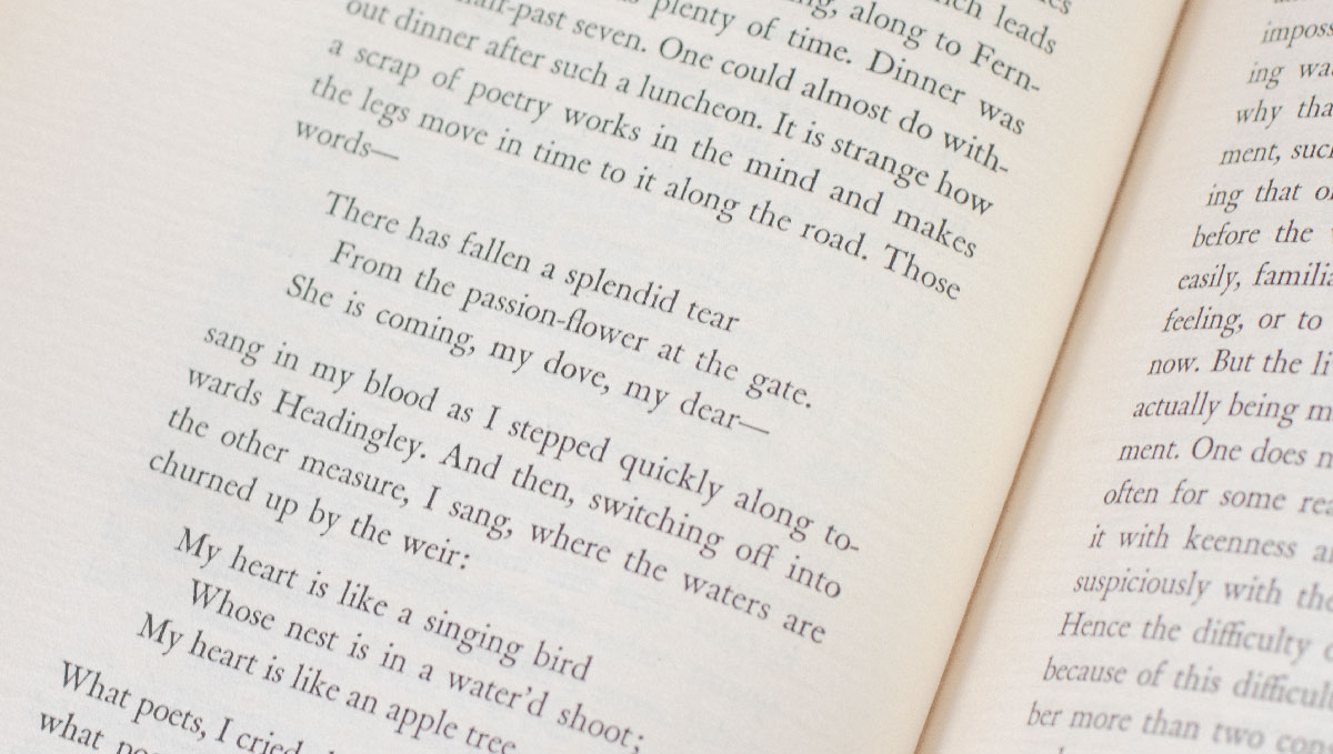 A Room of One's Own.