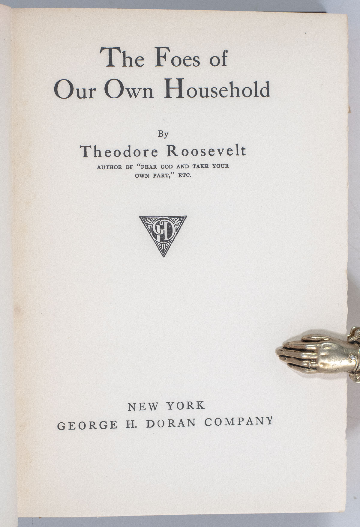 The Foes of Our Own Household.