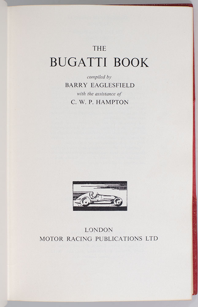 The Bugatti Book.